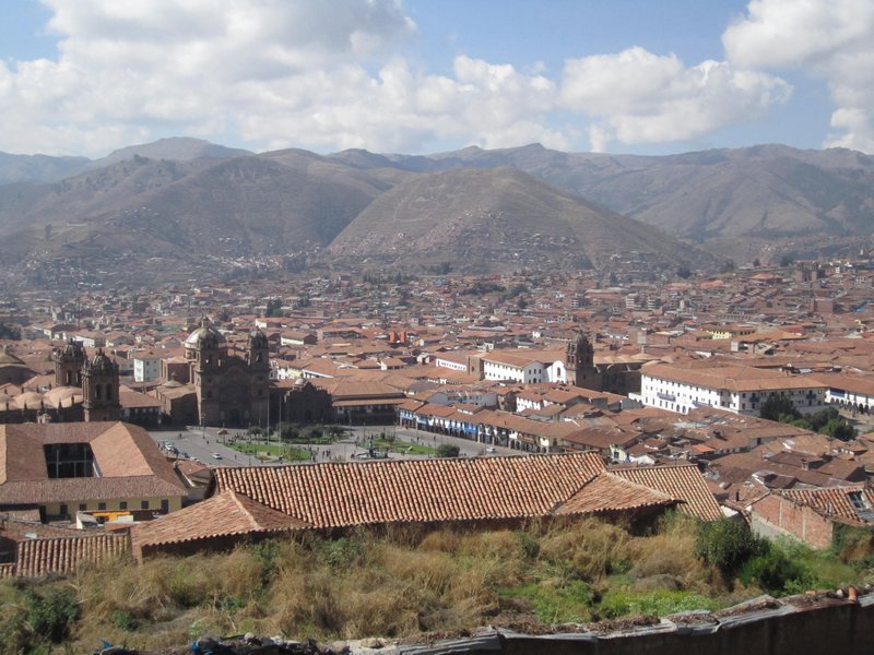 Cusco from Saksaywamán