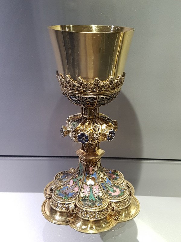 One of the many chalices 