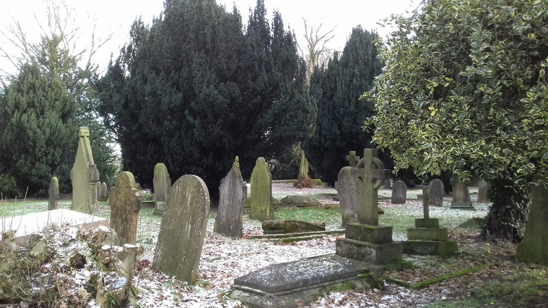 One very peaceful graveyard