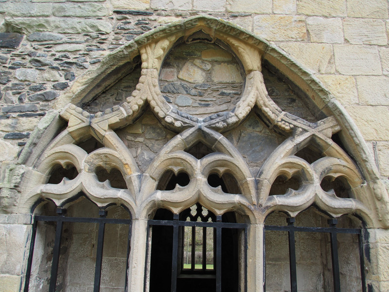 A window in the abbey 
