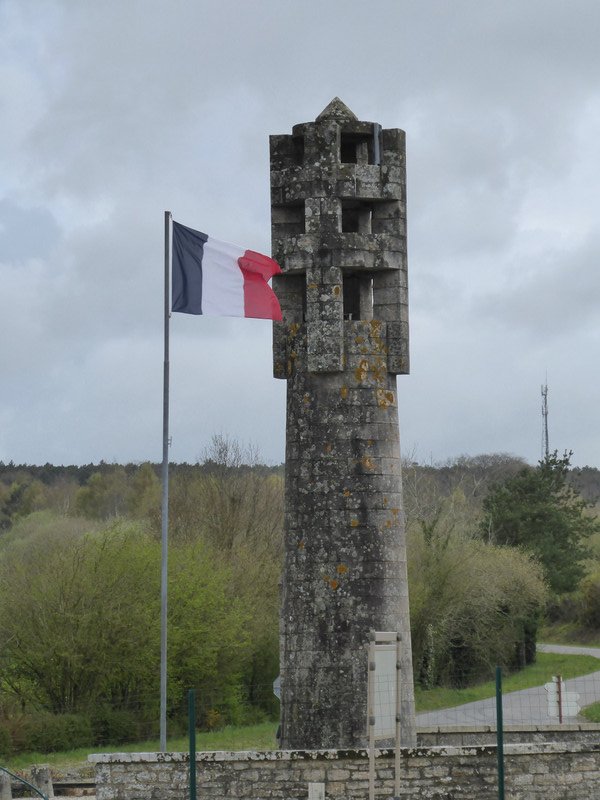 The war memorial at St Marcel 