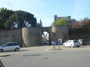 one of the gates into Guerande 