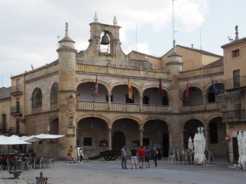 Cuidad Rodrigo - typical spanish buildings 