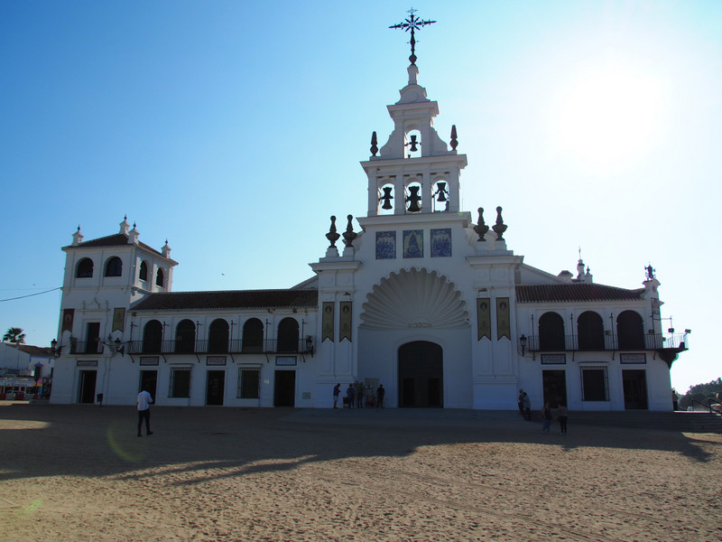 the ermita where the virgin is housed