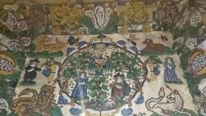 Elizabethan embroiderie