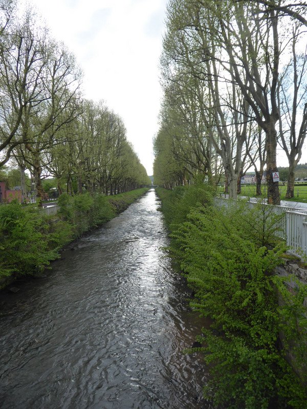 The riverside walk at Zweibrucken 