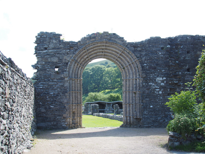 The entrance door 