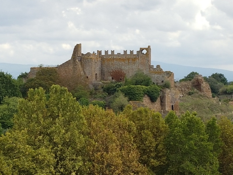 Tuscania - view from the walls 