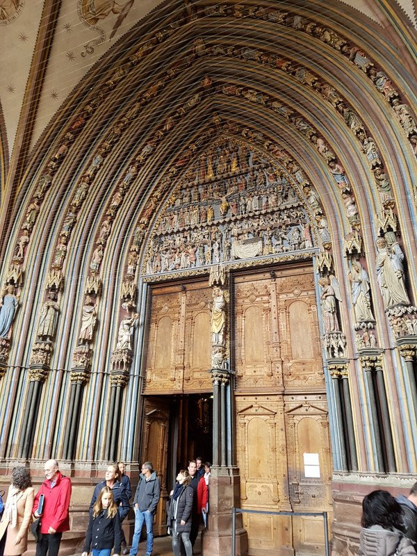 the church door 