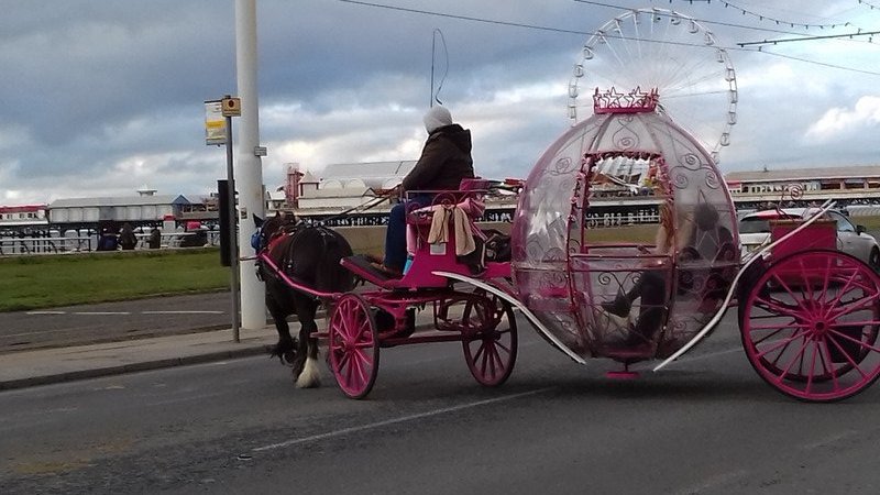 and this is what they call a taxi in Blackpool 