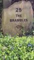The search for house numbers continues No 25 The Brambles 
