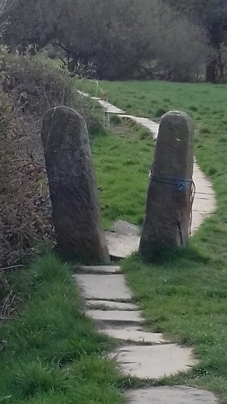 What lovely waymarkers we find in Derbyshire 