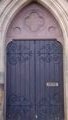 A church door 