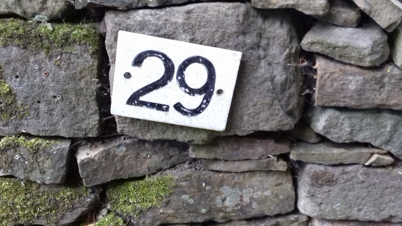 A wobbly number 29