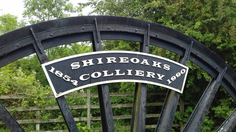 The winding wheel of Shireoaks Pit 