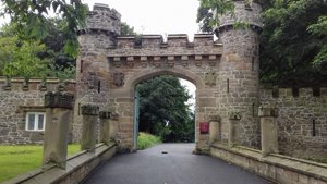 The gatehouse to Hawarden Castle 