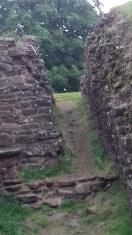 Passageways into and out of the amphitheatre