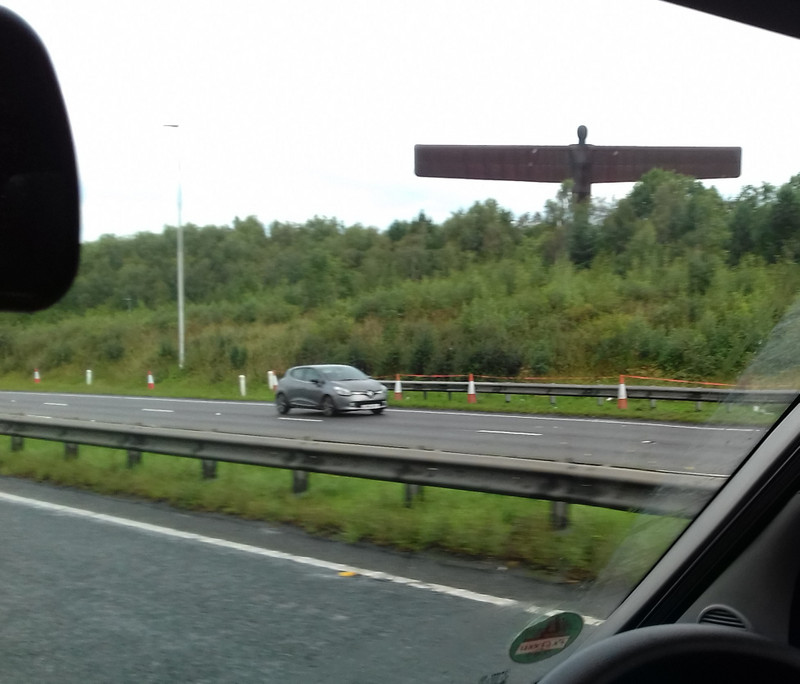 It should have been a better view of the angel of the north 