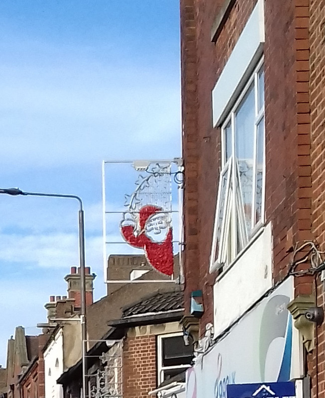 Father Christmas watching me 