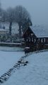 The Lyche gate in the snow 