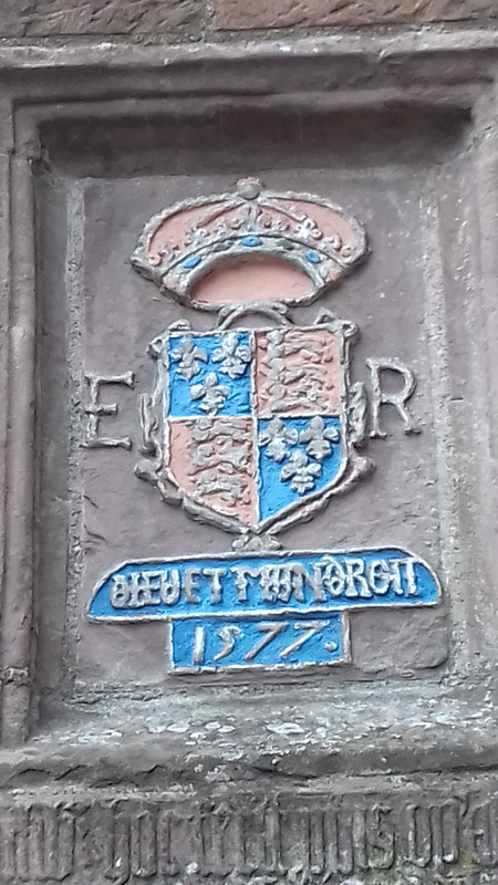 Coat of arms on the wall that caught my eye 