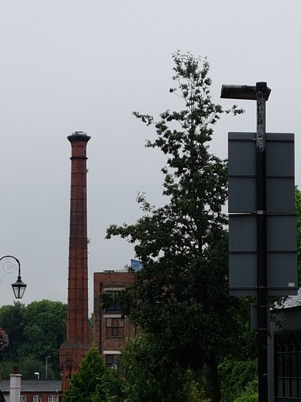 The chimney of the old brewery 