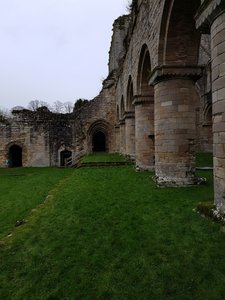 Inside Buildwas abbey
