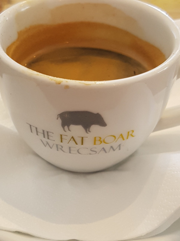 Espresso at the Fat Boar 
