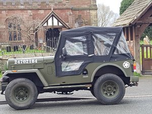 The jeep outside the church 