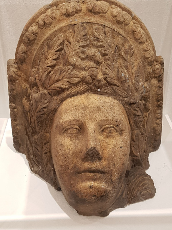 Terracotta bust 