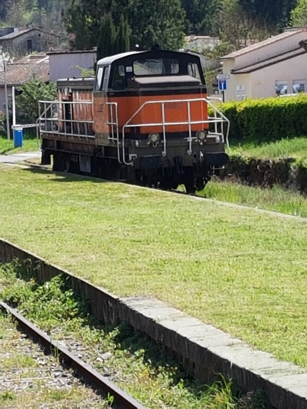 A diesel waiting to be run out 