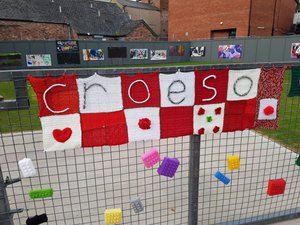 Somebody has been busy - Croeso - welcome 