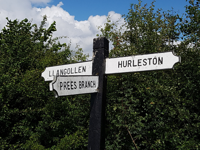 Signposts on the Shropshire Union 
