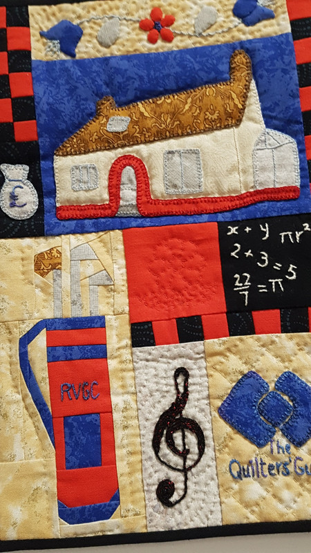 The town in quilt 