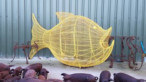 The big yellow fish