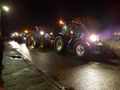 The start of the lit up tractors 