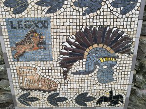 The Roman mosaic 
