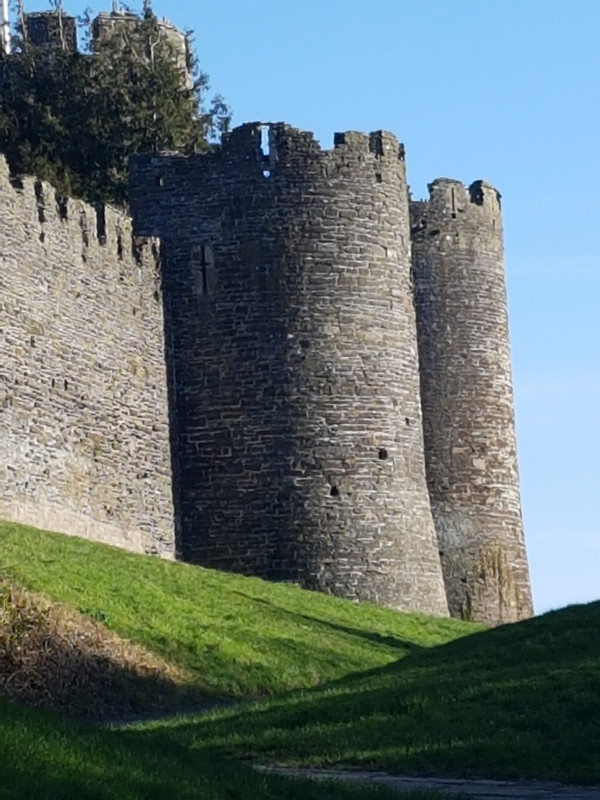Part of the castle structure 
