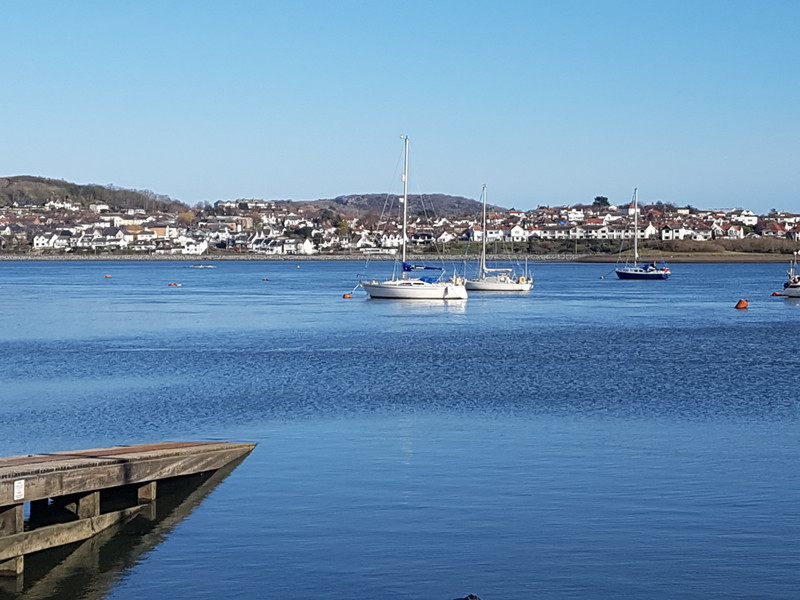 Across the water to Deganwy
