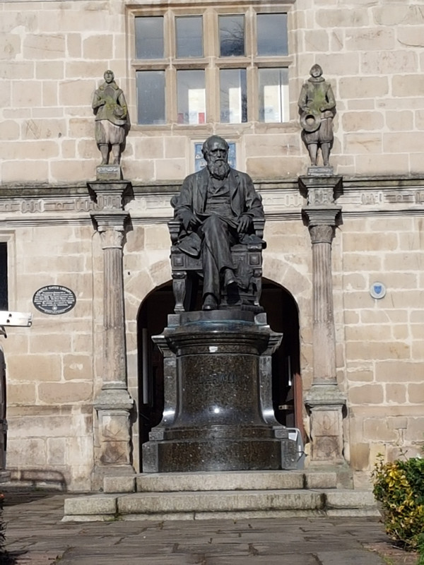 Darwin the famous son of Shrewsbury 