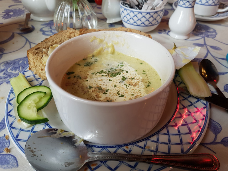 Leek and Potato soup 