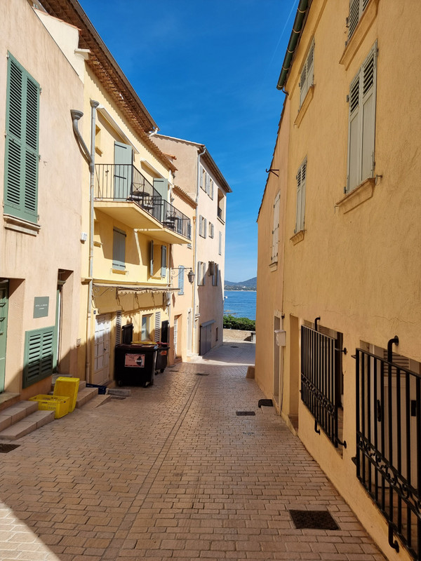 Small back street in the town 