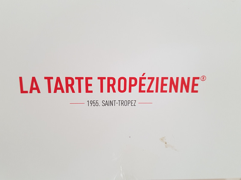 Bought from Le tarte Tropezienne 