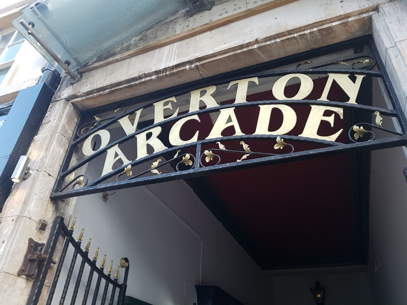The Overton Arcade - one of a handful still around the town 