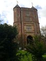 The tower looking from the garden 