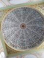 Beautiful tiled domed roof inside the palance 