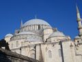 Suleymanie Mosque in the bright sunshine 