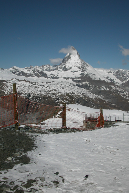 View to the Matterhorn 