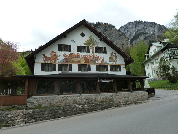 Neuschwanstein village 