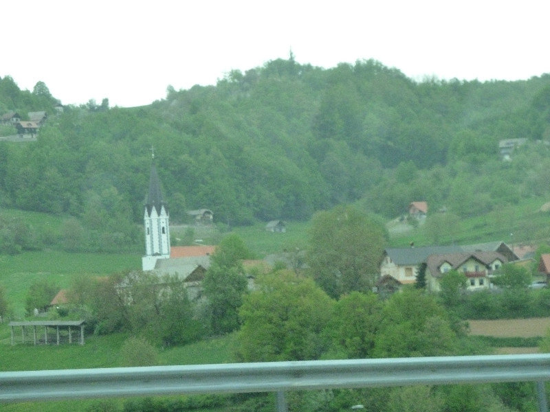 Between Slovenia and Croatia 